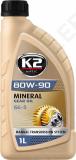 K2 matic 80w90 gl4/gl5 1l (mineraal)