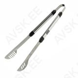 Stainless steel tong, 49 cm,