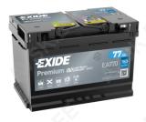 Exide 77ah 760a pre 278x175x190 -/+