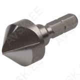 Conical Countersink WS 19 mm, 1 cutting edge, Hexagon Shank