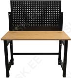 Kokkupandav töölaud perfoseinaga 1200x640mm. h=1440mm. kandejõud 150kg jbm