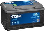 EXIDE 80AH 700A 315X175X175 EXCELL -/+