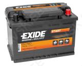 Exide 74ah 750a 280x175x190 start -/+