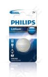 Tablett-patarei, philips, 3v, cr2450, 1tk