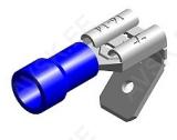 JUHTMEOTSIK LAPIK "ISA+EMA" SININE 6.3X0.8MM 100TK M+