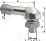 Tl-met.ventiil. moto. 25mls. 80-kraadi nurgaga. l=22.5+24mm. ava=8.3mm