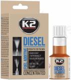 K2 DIESEL DIISLIKÜTUSE LISAND/PUHASTUSAINE 50ML