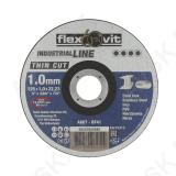 CUTTING DISC FLAT THIN CUT INOX A60T 125x1x22,23 T41