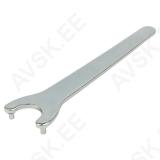 Flange Key for Angle Grinders, Straight, pin distance 30 mm, pin Ø 4 mm