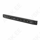 LD998 "GRAPHITE" LED PIKK KOLLANE KÜLJETULI TUMEDA KLAASIGA 254X24MM 12/24V