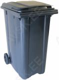 KAANEGA PRÜGIKONTEINER/PRÜGIKAST RATASTEL 360L HALL 88X58X111CM JNK