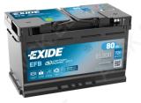EXIDE 80AH 720A 315X175X190 EFB Start/Stop -/+
