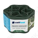 Lawn edges /dark green/ 10 cm x 9 m