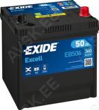 EXIDE 50AH 360A 200X173X222 EXCELL