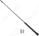 ANTENNI VARS 41CM. KEERE 6MM. ADAPTERID 5MM+6MM CARMOTION