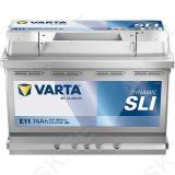VARTA DYN SLI E11 74Ah 680A 278X175X190 -/+