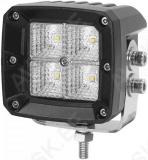 Töötuli led 20w 10-32v 1280lm 80x70x85mm ece r10 flood (osram led) m-tech