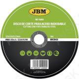 MONOKRISTALL ALUMIINIUMOKSIID LÕIKEKETAS ROOSTEVABA/INOX TERASELE 125X1.6MM JBM