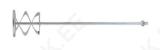 Turbo Threaded Stirrer M14 115mm