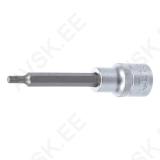 Bit Socket | length 100 mm | 12.5 mm (1/2") Drive | Spline (for XZN) | M5