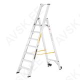 Profi stepladder 1x7 FORTE