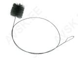 Stove Pipe Cleaner D160x120x3000 crimped steel wire 0,30 stem wire 3,0 galvanized