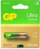 Patarei gp aa/lr6 4tk ultra alkaline