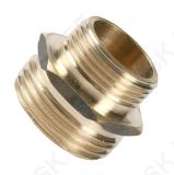 Jätkutükk 1"väliskeere - 3/4" väliskeere messing *