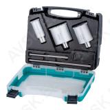 Annular Bit Insert Set, Tungsten Carbide Coated, 5 Pcs.