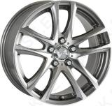 ACC Tornado Gun Metal Pol. 66,6 16x7 5x112 Offset 35