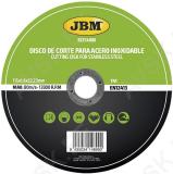 MONOKRISTALL ALUMIINIUMOKSIID LÕIKEKETAS ROOSTEVABA/INOX TERASELE 115X1.6MM JBM