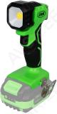 20V AKU LED KÄSILAMP 500LM/1000LM. MAX 10W. 0-90°. KERE JBM