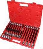 32-OS. 1/2" RIBE-TORX OTSIKUTE KOMPL. PIKK+LÜH. M5-M14 TRIUMF