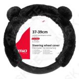 ROOLIKATE KARVANE KÕRVADEGA MUST 37-39CM