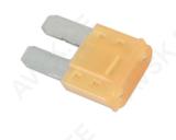 MIKROKAITSE KAHVEL 2-PIN LED ORANŽ