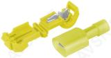 T-TÜÜPI VAHELEASTUJA/RÖÖVELLIIDES KOLLANE 4.0-6.0MM 16-10AWG 15A 5TK CARMOTION