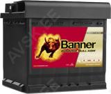 Banner aku running bull agm 50ah 210x175x190 b13 - + 540a