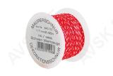 Mason's Line Ø 1.7mm x 50m, Red/White