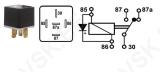 Relee 12v 20/30a 5-kl dioodiga