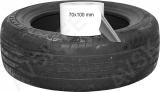 REHVIKLEEBIS VALGE. 70X100/500TK RULLIS (TYRE PLUSS)