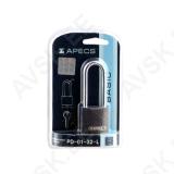 Tabalukk PD01 32mm pikk aas 3 võtit