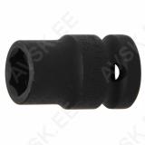 Impact Socket, Hexagon | 12.5 mm (1/2") Drive | 13 mm