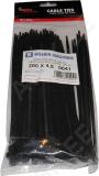 JUHTMEVITS 4.8 X 200MM MUST 100TK