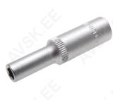 Socket, Hexagon, deep | 6.3 mm (1/4") Drive | 4 mm