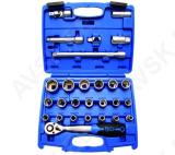 Socket Set | 12.5 mm (1/2") Drive | 8 - 32 mm | 27 pcs.