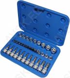 34-os. 3/8" padrunotsikute + e-padrunite kompl. triumf