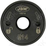 UNIVERSAALNE LUKUSTUSMUTTER M14 125-150-230MM NURKLIHVIJATELE. VÕTMEVABA JBM