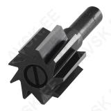 Cylindrical Cutter Made From Tool Steel Ø 25mm x 22mmm 8,5mm shank