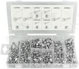 200-OS. KRUVIDE KOMPLEKT (PLEKIKRUVID. ISELÕIKAVAD. KUUSKANTPEA) 4.2-4.8MM JBM