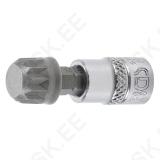 Padrunotsik 1/4" täht M12 *